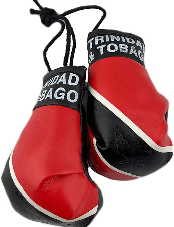 Red Hat Ent Hanging Car Mirror Mini Boxing Gloves (Trinidad and Tobago)